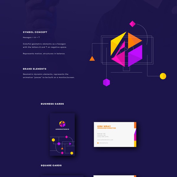 Adrenatronic Logo and Website guidelines