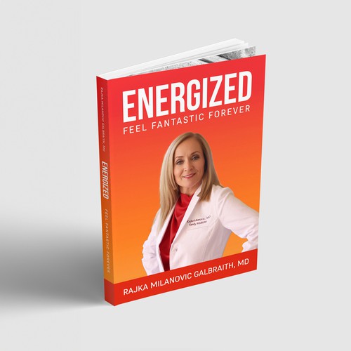 Design a New York Times Bestseller E-book and book cover for my book: Energized Design by carlo_a⚡️⚡️⚡️