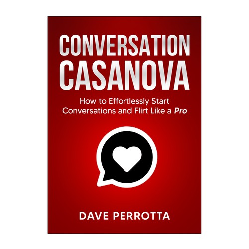 Powerful book cover for a top dating advice book for men Design by Aziel Design