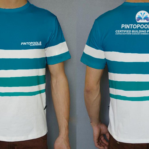 NEW Tshirt Design for swimming pool company Design by tedi mercon