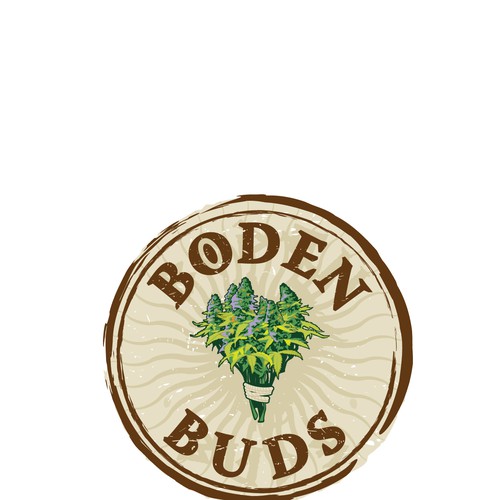 Create old world logo for viking-inspired, medical marijuana farm - "Boden Buds" Design by Mihai Basoiu