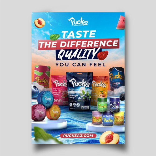 Searching for compelling advertisement for Cannabis edible brand Design by Divergentnic