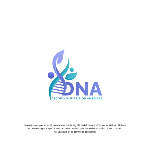 Logo for DNA-based fitness company Design by Musagraphic4