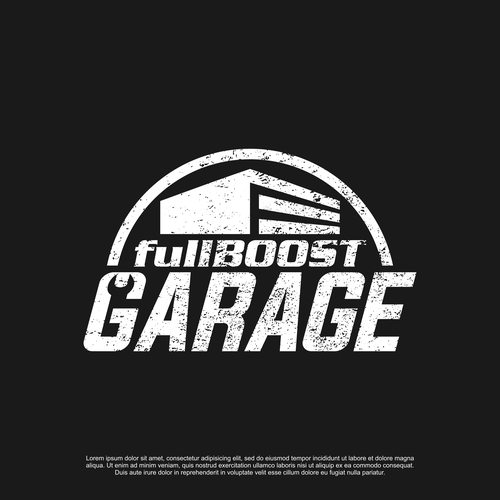 Design a bold logo for an automotive man cave Design réalisé par Brainfox