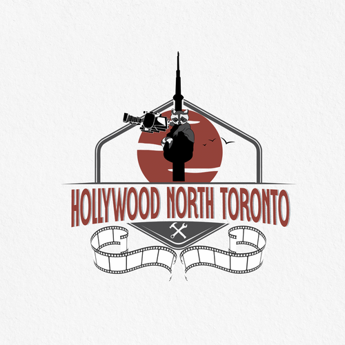 Logo representing "Hollywood North Toronto" - will be used on apparel Design by Abra.Kadabra