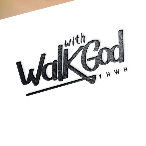 Walk With God Minimalist Luxury Logo for a Modern Faith & Fashion Brand Design by SimpleDezign