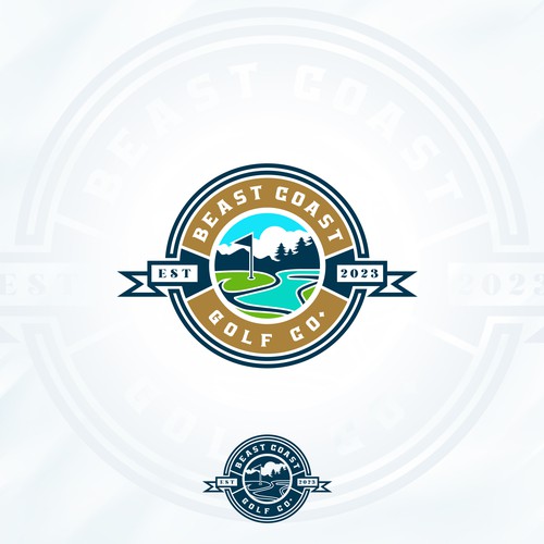 Design a unique and cool golf logo to appeal to golf addicts! Design by "Arkwright"