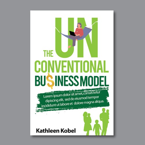 Book Cover Design (The Unconventional Business Model) Design by Desry
