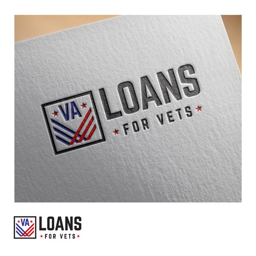 Unique and memorable Logo for "VA Loans for Vets" Design by xnnx