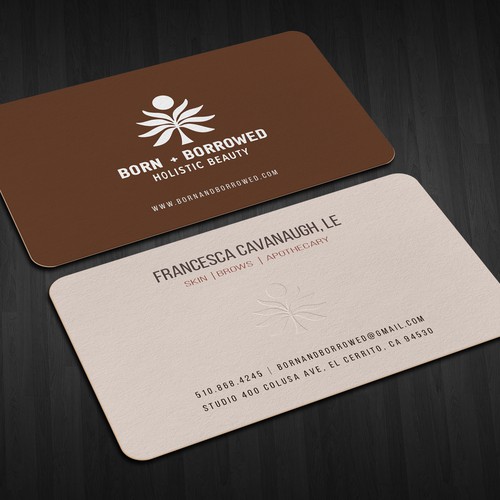 Designs | BORN + BORROWED business card | Business card contest