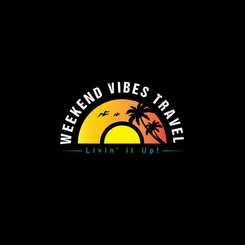 Design a Travel Logo for Weekend Vibes Travel Design by Pragiee