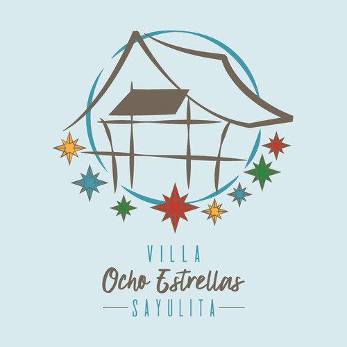 Logo for the Ultimate Luxury Mexican Vacation Villa Design by Ele Design