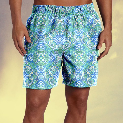 Men's Athletic Shorts Designs/Patterns Design by Gagilend