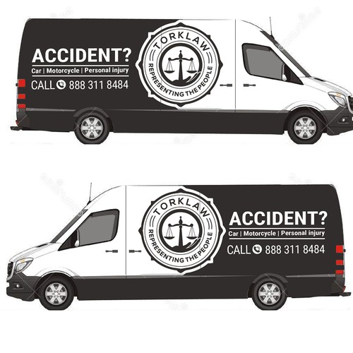 Need Modern / Cool Wrap for Sprinter Van Design by rainmar