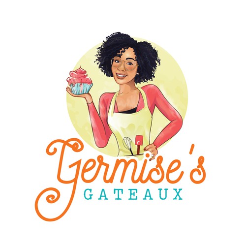 Germise S Gateaux Bakery Logo Logo Brand Identity Pack Contest 99designs