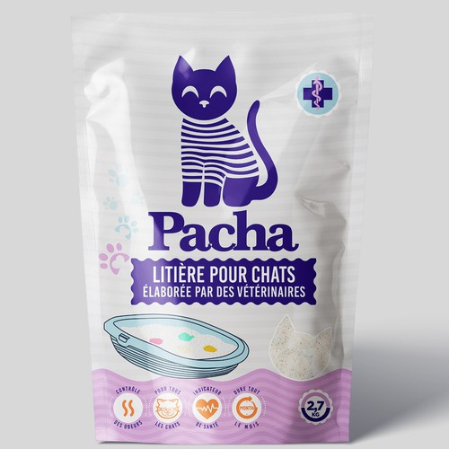 Cat Litter startup Minimalistic packaging - Contest Design von agooshe