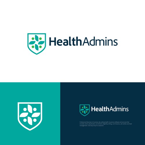 Be the designer that created the coolest healthcare software logo with Health Admins!!!! Ontwerp door okydelarocha