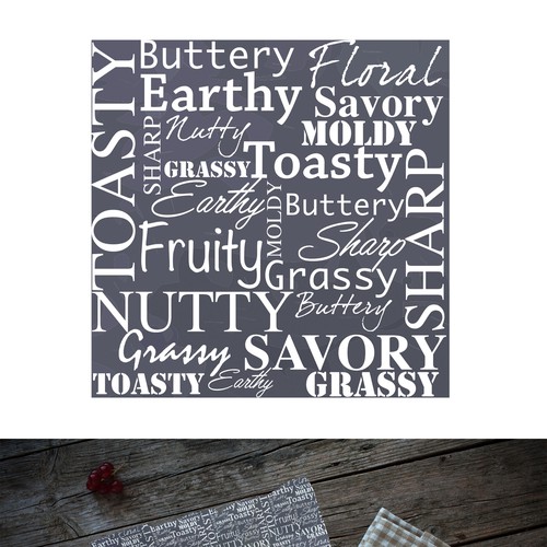 Create a cheese shop paper design Design by Gabor Heidt