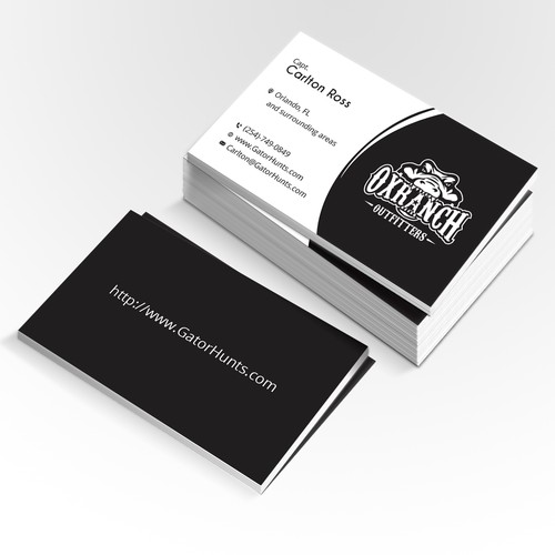 Designs | Business Card for Hunting and Fishing Charters in Florida ...