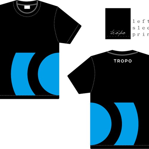 Funky shirt for Tropo - Voice and SMS APIs for developers Ontwerp door Accomplish