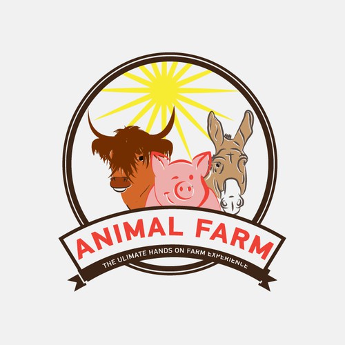 Capture the essence of our rare breed farm park experience in a logo Design réalisé par kec99