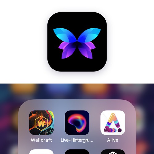 App icon for live wallpaper app | Icon or button contest | 99designs