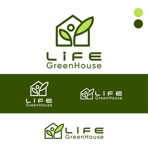 Greenhouse logo company Design by Monsto Studio