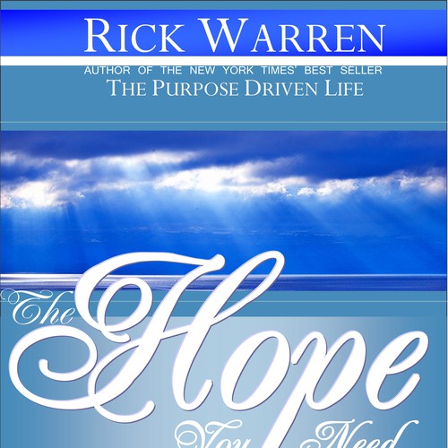 Design Rick Warren's New Book Cover-ontwerp door Goodbye