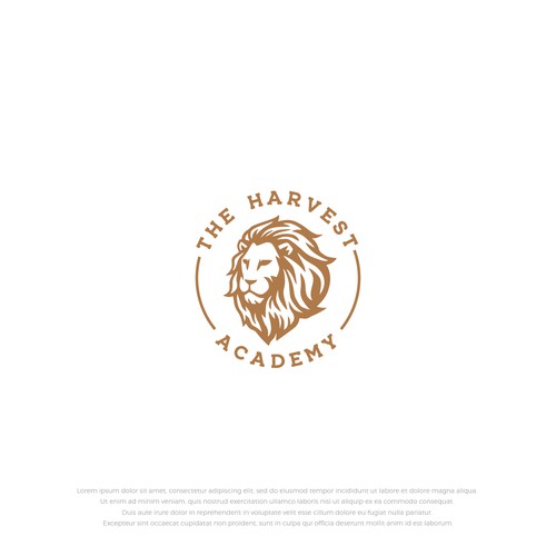 Harvest Academy Lions Mascot Design by Sarib siddiqui