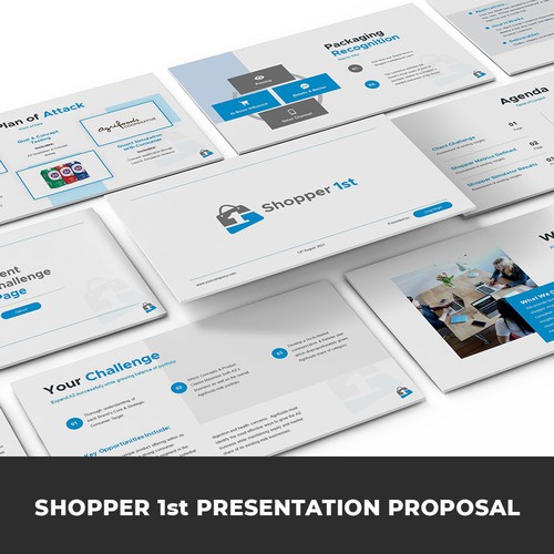 Powerpoint template contest for our new company launch Design by SlideFactory