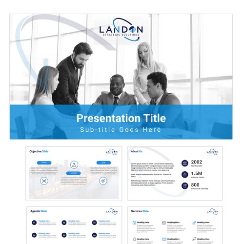 Courseware Presentation Decks - Global Technical Solutions Support Design by @Emily Anderson