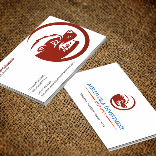 CEO business card Business card contest