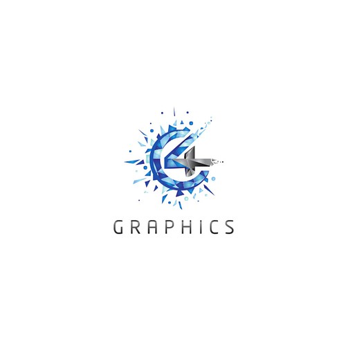 Geometric, modern, inspiring, powerful logo for my graphic design company C4 Graphics located in Colorado Diseño de totovas