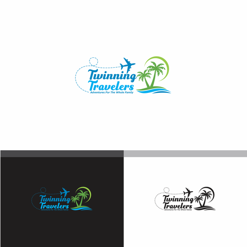 A Fun Travel Blog Logo Contest To Help Our Family Get Started Design by Ristidesain