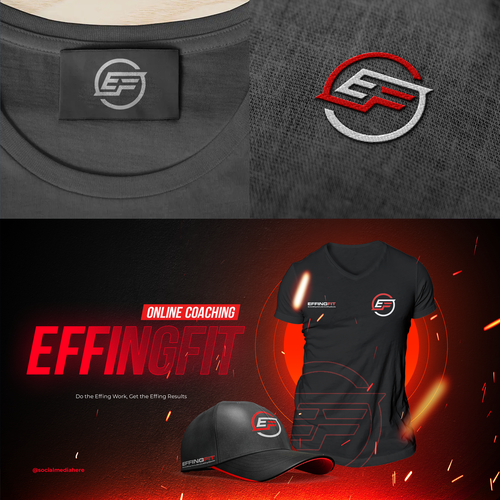 Submit your best "Effing" Logo Design and Brand Guide for EffingFit Design von -Spartacus-