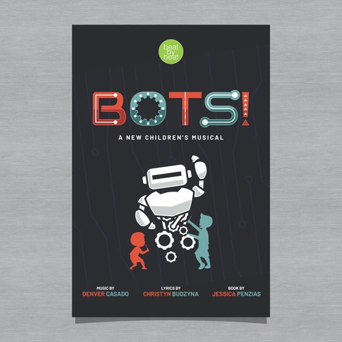 Design eye-catching poster for a contemporary NEW MUSICAL Design by Syarif HC