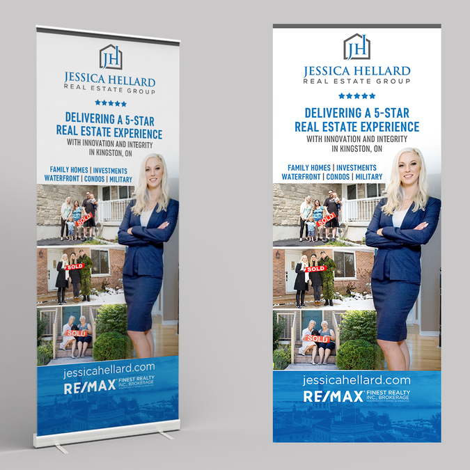 Eye catching real estate group trade show banner needed! Signage contest