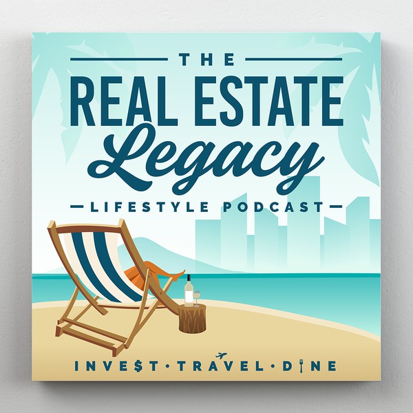 Design by Seite ❣ titled "The Real Estate Legacy Lifestyle Podcast"