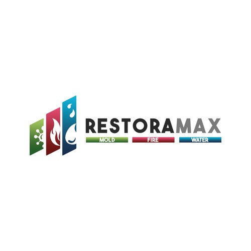 Restoration Company Branding. Design by Linduska
