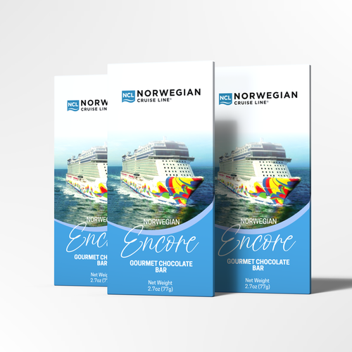 Chocolate Bar Wrapper for Cruiseline Design by StudioUno