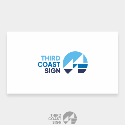 New vibrant business logo and branding for a sign making company serving Chicago Design by ntôþ