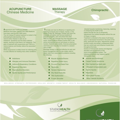 Health Clinic Brochure