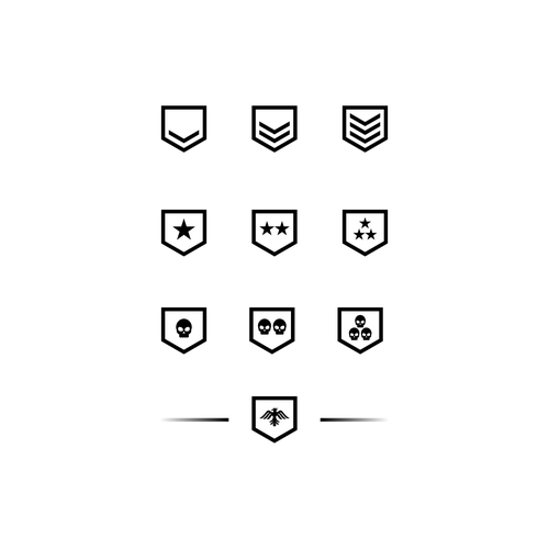 Designs | Luxuary Autmotive App - Minimalist User Tier Icons | Icon or ...