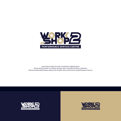 Prestige Trusted Logo for high end garage that's partnered with another brand Design von Gyan S™