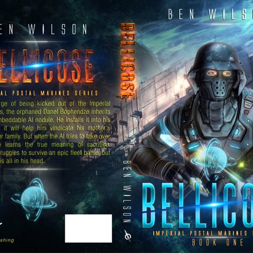 Sci-Fi Novel Cover Design, Start of Series. Design by Max63