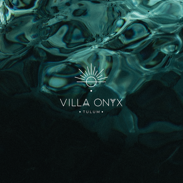 Villa Onyx Tulum Logo Design