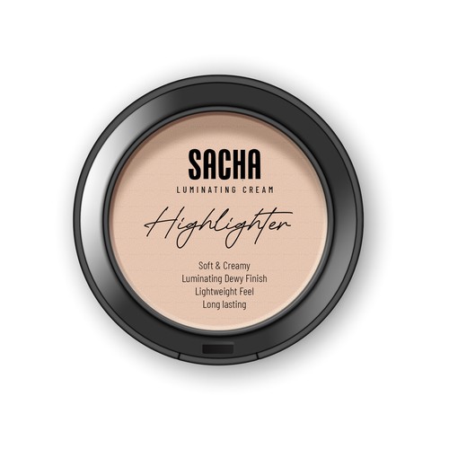 Sacha Luminating Cream Highlighter Design by Andy William