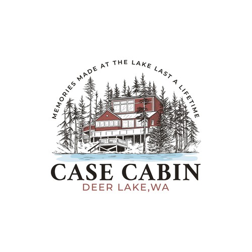 Designs | Lake cabin logo design | Logo design contest