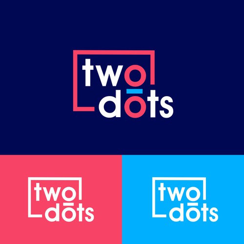 Two Dots Software Fraud Prevention Logo Design - Modern and Simple! Design by KAYA graphcis™