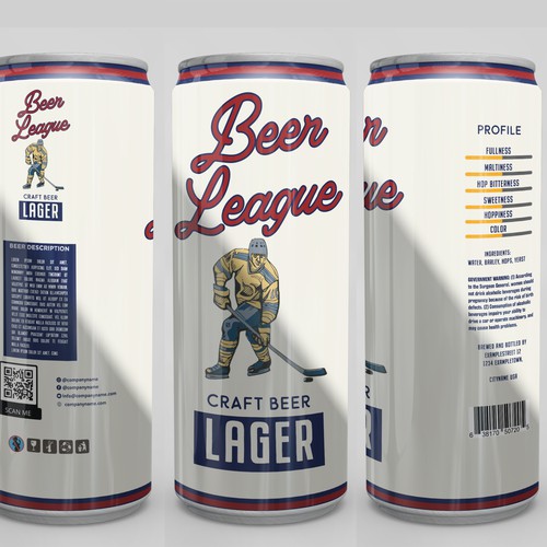 Re-design sports themed craft lager to appeal to today's beer consumers Design von Windmill Designer™